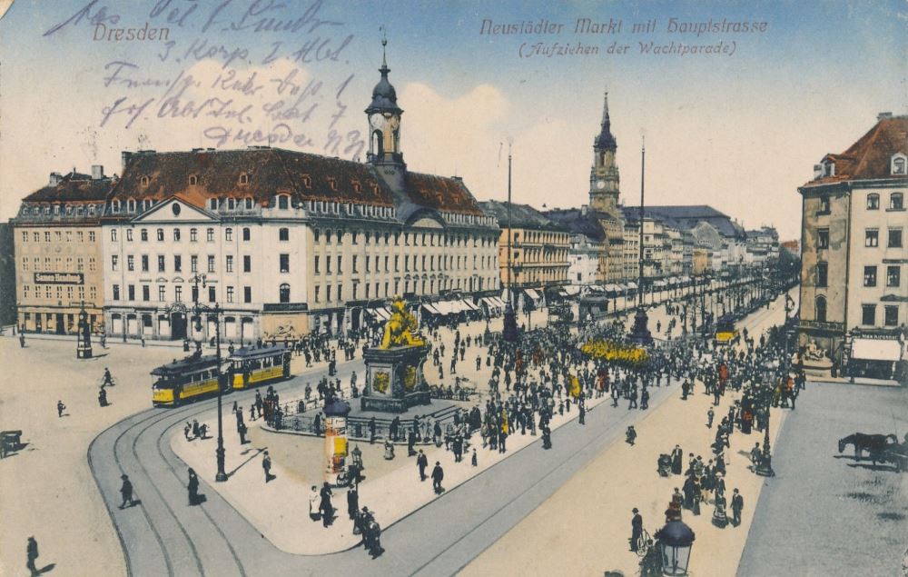 Neustädter Markt - Wachparade