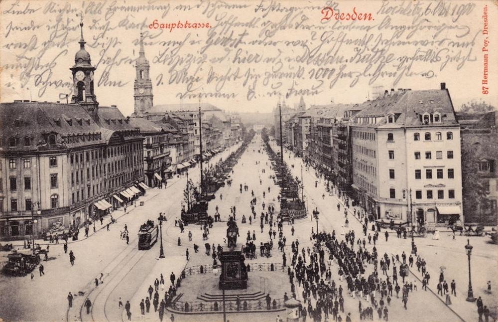Neustädter Markt - Wachparade