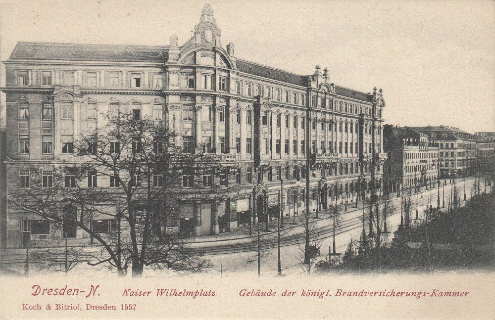 Palaisplatz 2a-d (Kaiser Wilhelm Platz 2a-d) / Hainstraße