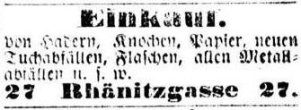Rähnitzgasse 2 (-1892 Rähnitzgasse 27)