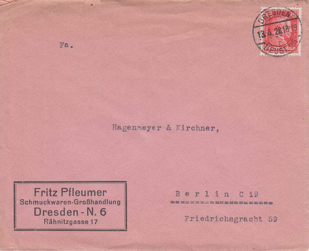 Rähnitzgasse 17 / Heinrichstraße
