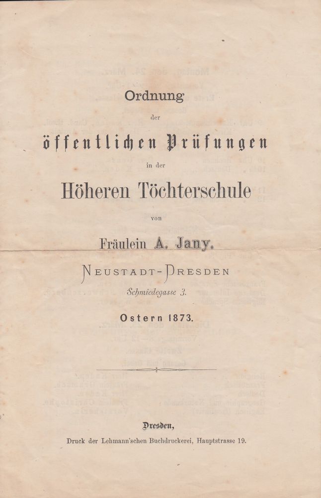 Schmiedegässchen 1
