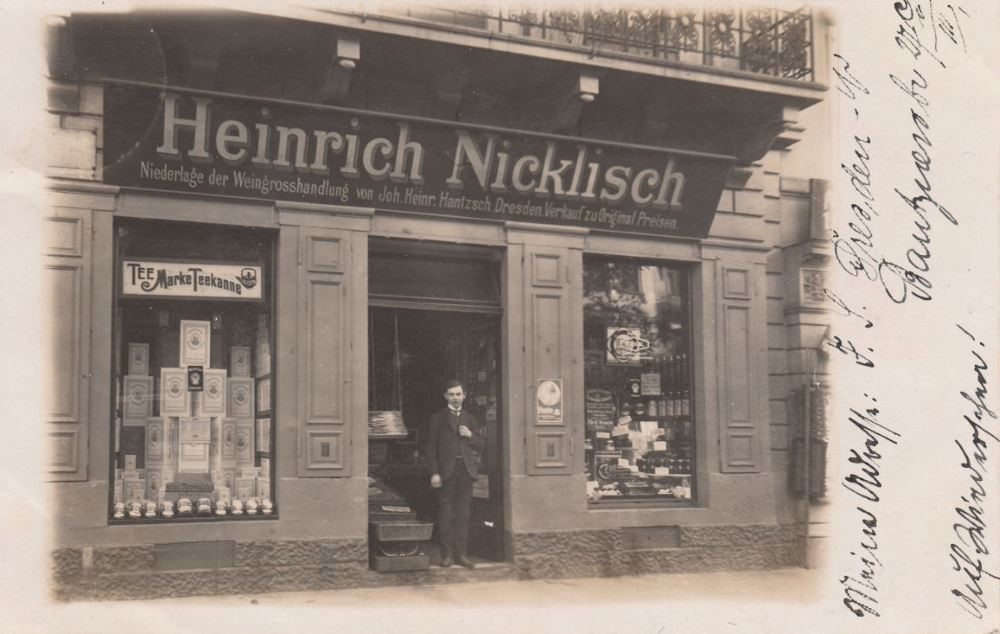 Tieckstraße 29 / Lessingstraße (Carlstraße) / Bautzner Straße 32a