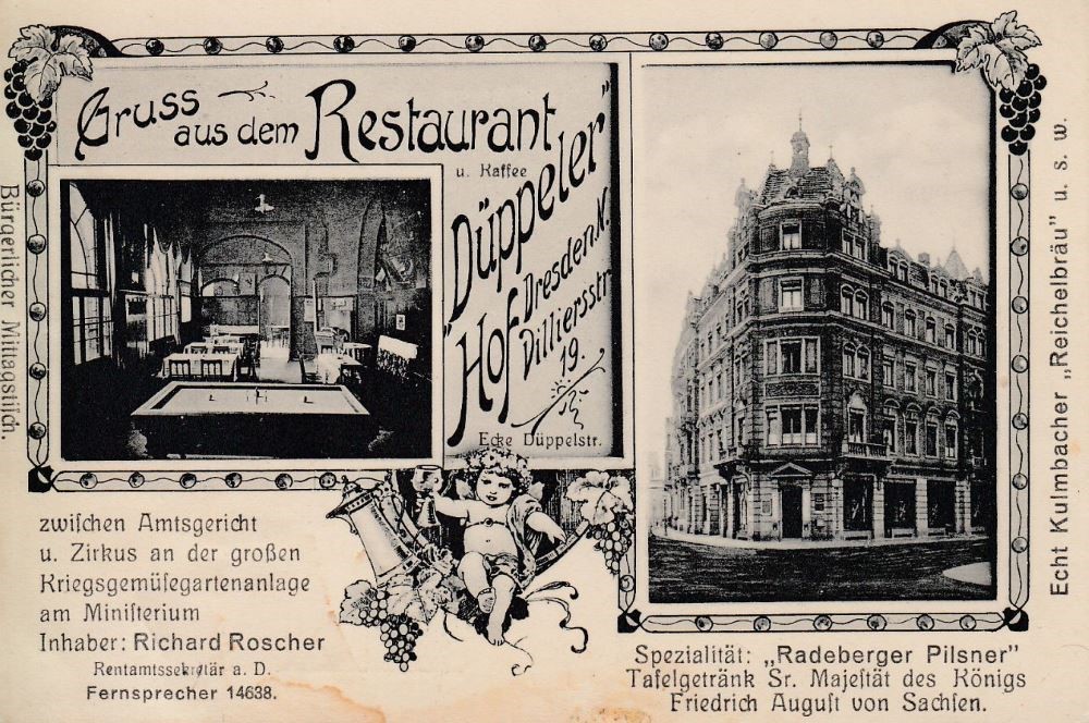 Erich-Ponto-Straße 19 (Villiersstraße 19) / Düppelstraße