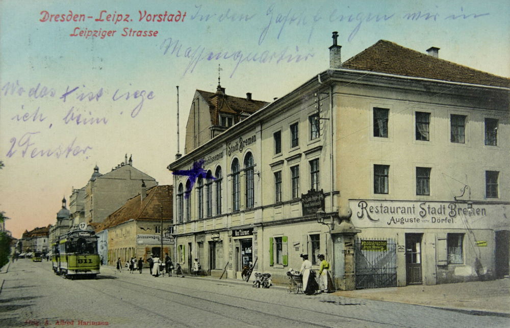 Leipziger Straße 58 (Leipziger Straße 29) / Moritzburger Straße