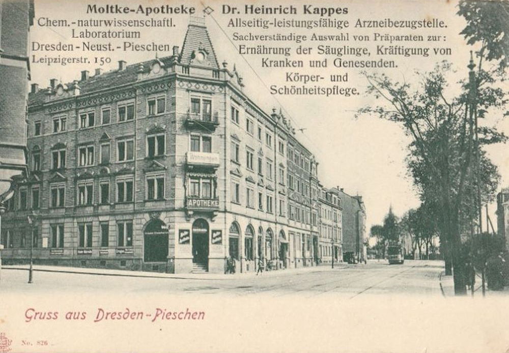 Leipziger Straße 150 / Robert-Matzke-Straße (Moltkestraße)