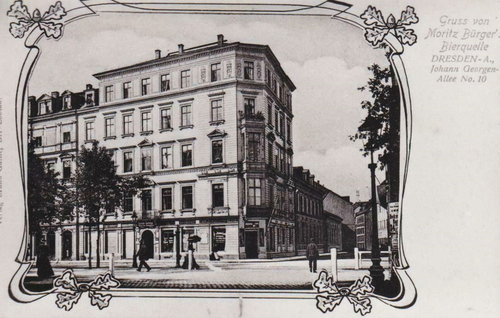 Lingnerallee 10 (Johann Georgenallee 10) / Carusstraße