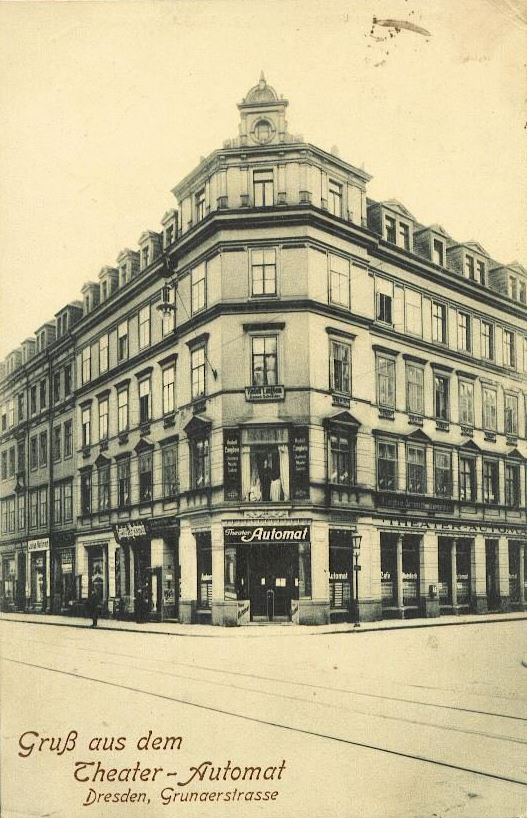 Zirkusstraße 22 (1880 Circusstraße 38) / Grunaer Straße 28b