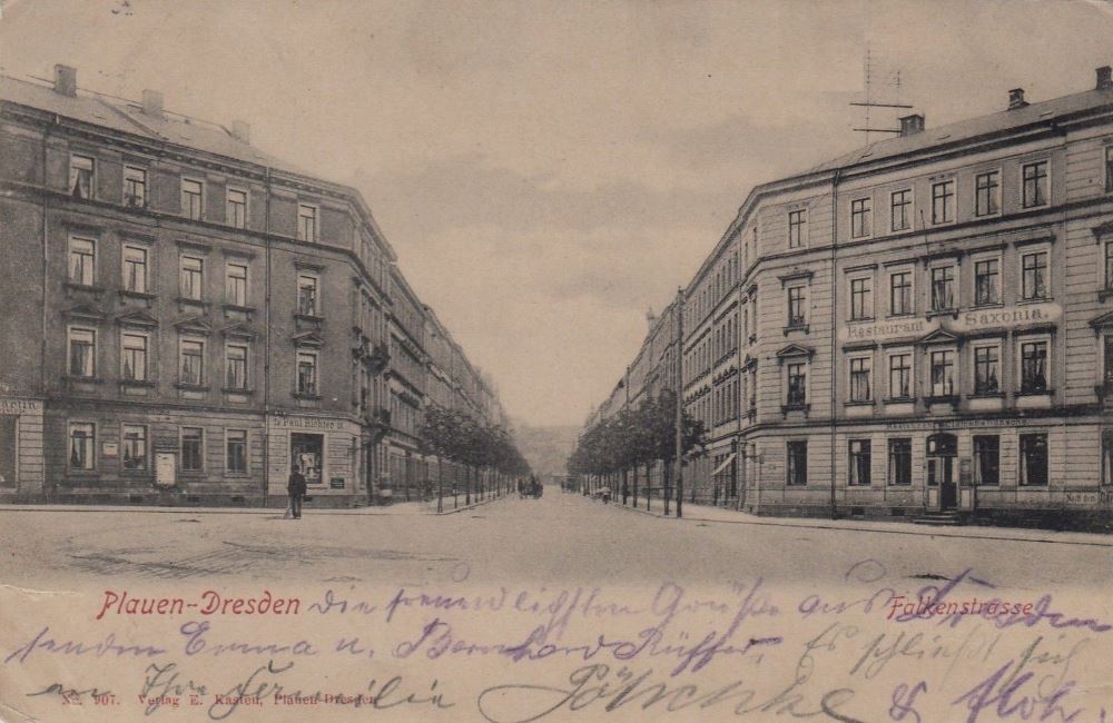 Zwickauer Straße 140 (Falkenstraße 32) / Bienertstraße