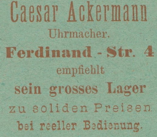 Ferdinandstraße 7