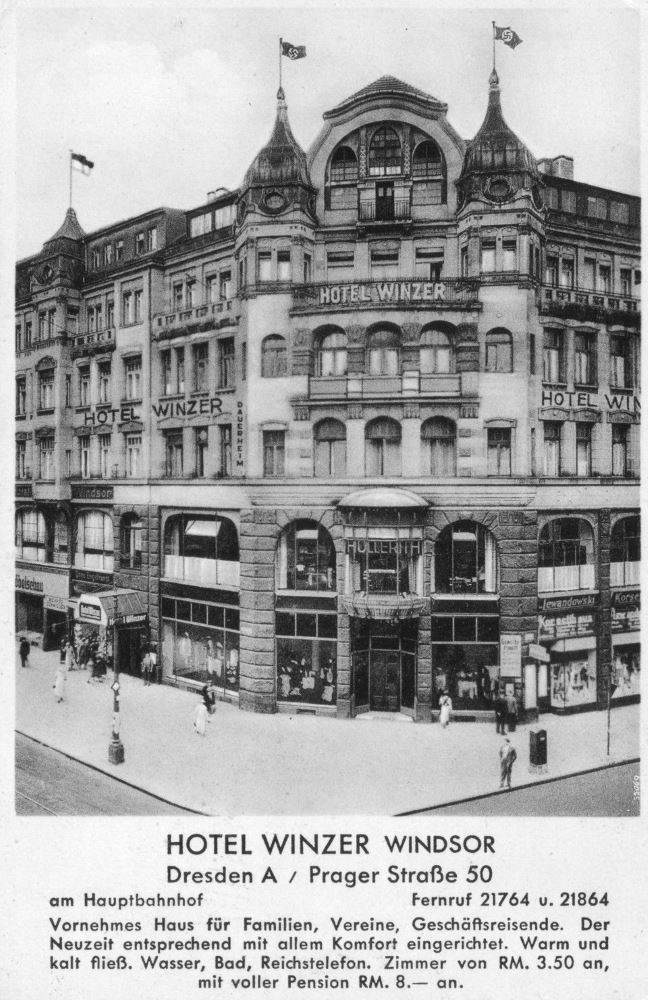 Prager Straße 50 / Sidonienstraße