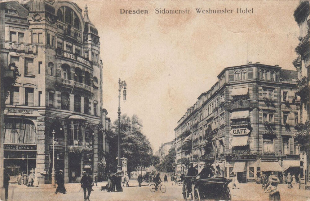 Prager Straße 50 / Sidonienstraße