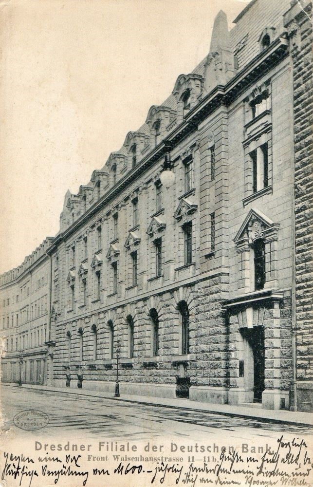 Waisenhausstraße 11 (-1892 Waisenhausstraße 5a) / Ringstraße 10