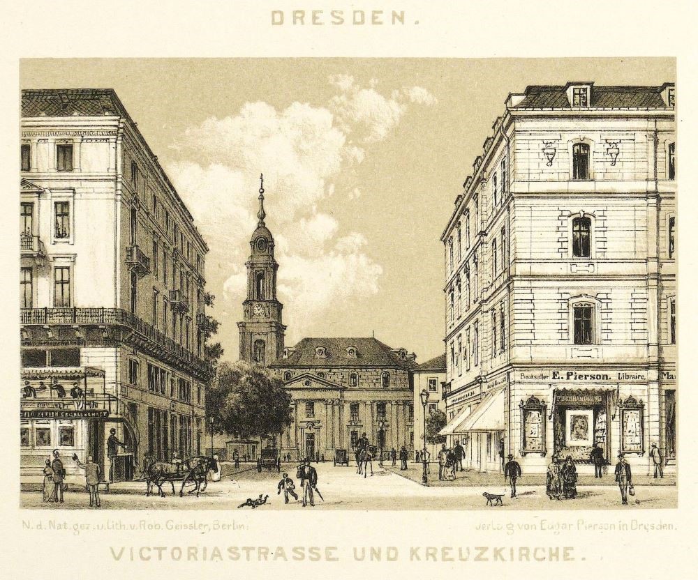 Waisenhausstraße 27 (-1892 Waisenhausstraße 13) / Viktoriastraße