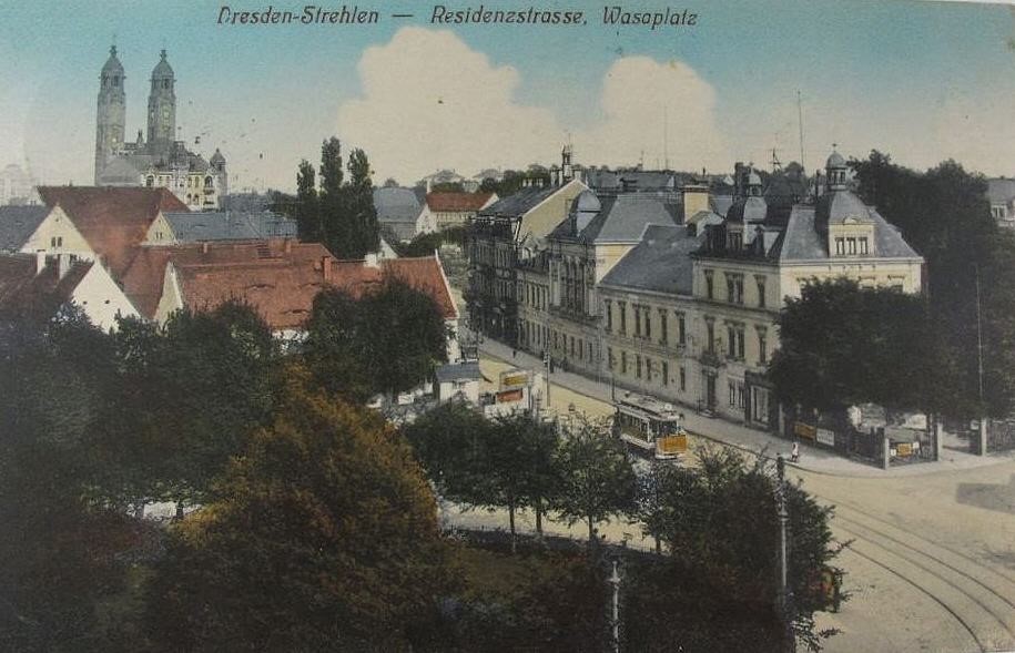Kreischaer Straße 2 (Residenzstraße 62, Gerhart-Hauptmann-Straße 62,64) / Lockwitzer Straße