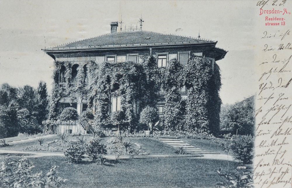 August-Bebel-Straße 7 (-1918 Residenzstraße 13)