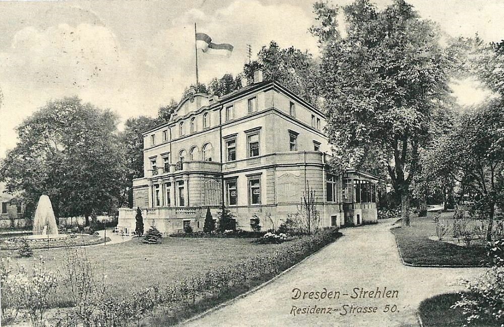 August-Bebel-Straße 46 (-1918 Residenzstraße 50)