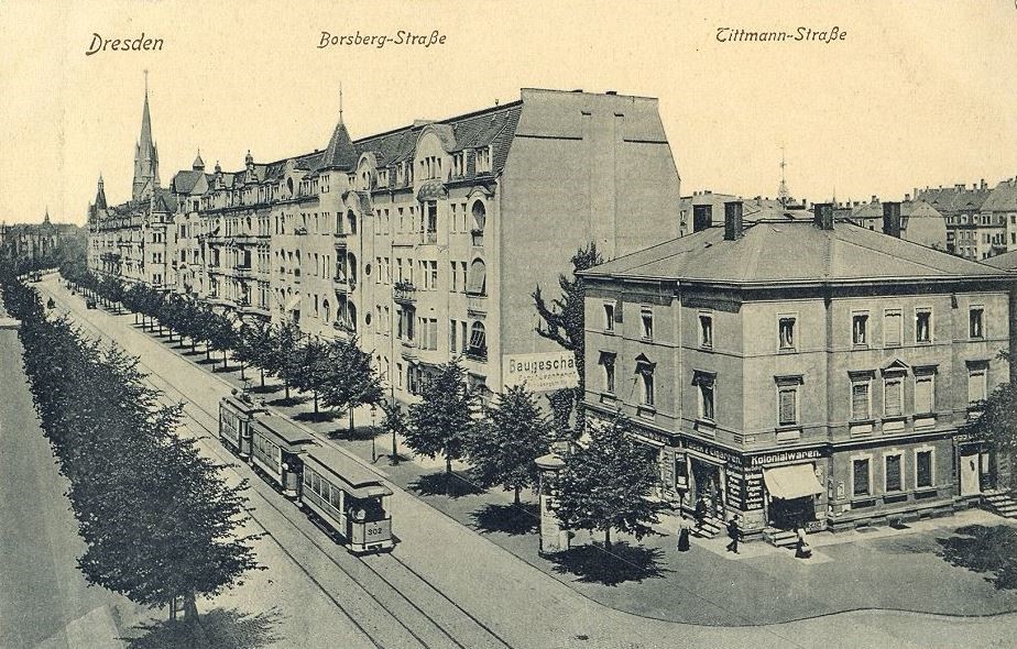 Borsbergstraße 35 / Tittmannstraße