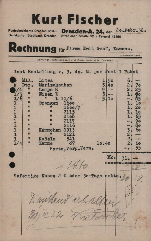 Strehlener Straße 52 / Franklinstraße