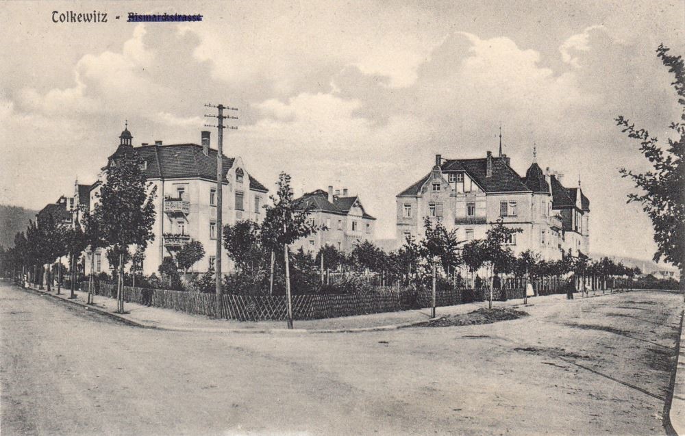 Kipsdorfer Straße (Bismarckstraße) / Marienberger Straße (Seidnitzer Straße)
