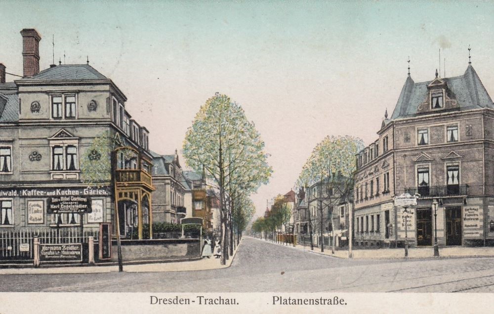 Platanenstraße 1 / Großenhainer Straße