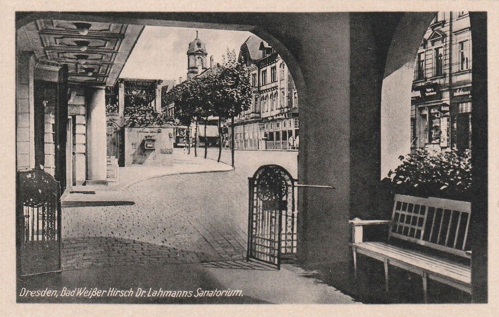 Bautzner Landstraße - Dr. Lahmanns Sanatorium