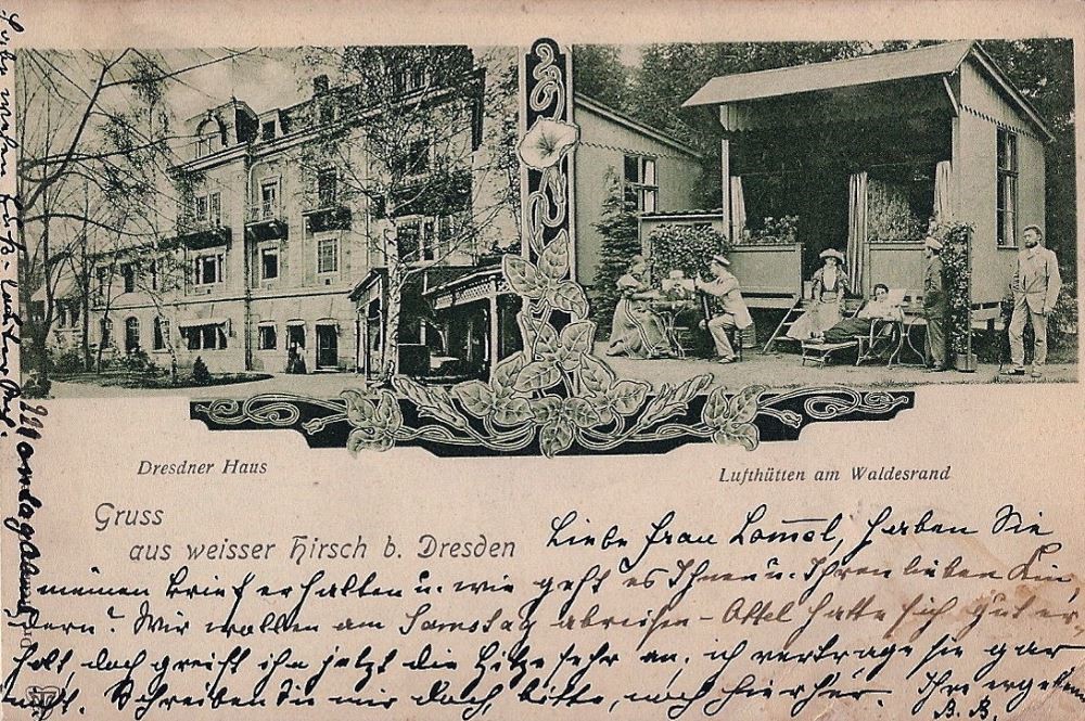 Bautzner Landstraße - Dr. Lahmanns Sanatorium
