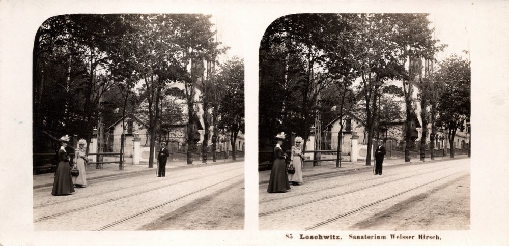 Bautzner Landstraße - Dr. Lahmanns Sanatorium