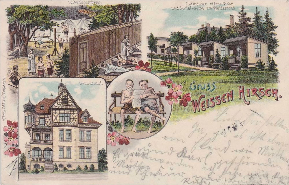 Bautzner Landstraße - Dr. Lahmanns Sanatorium