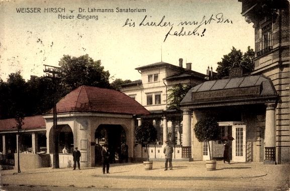 Bautzner Landstraße - Dr. Lahmanns Sanatorium
