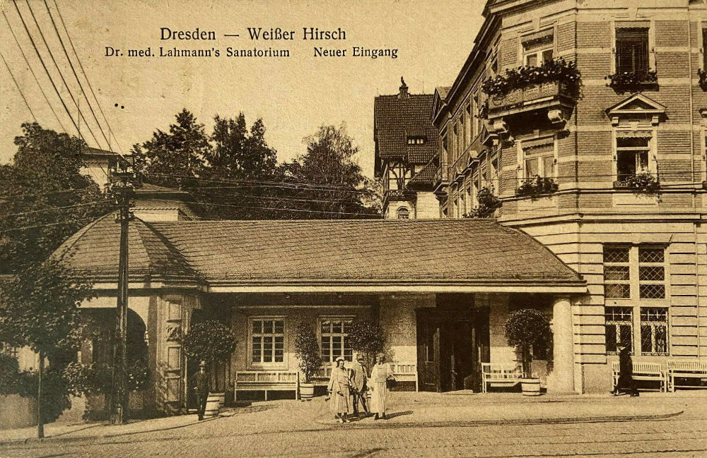Bautzner Landstraße - Dr. Lahmanns Sanatorium