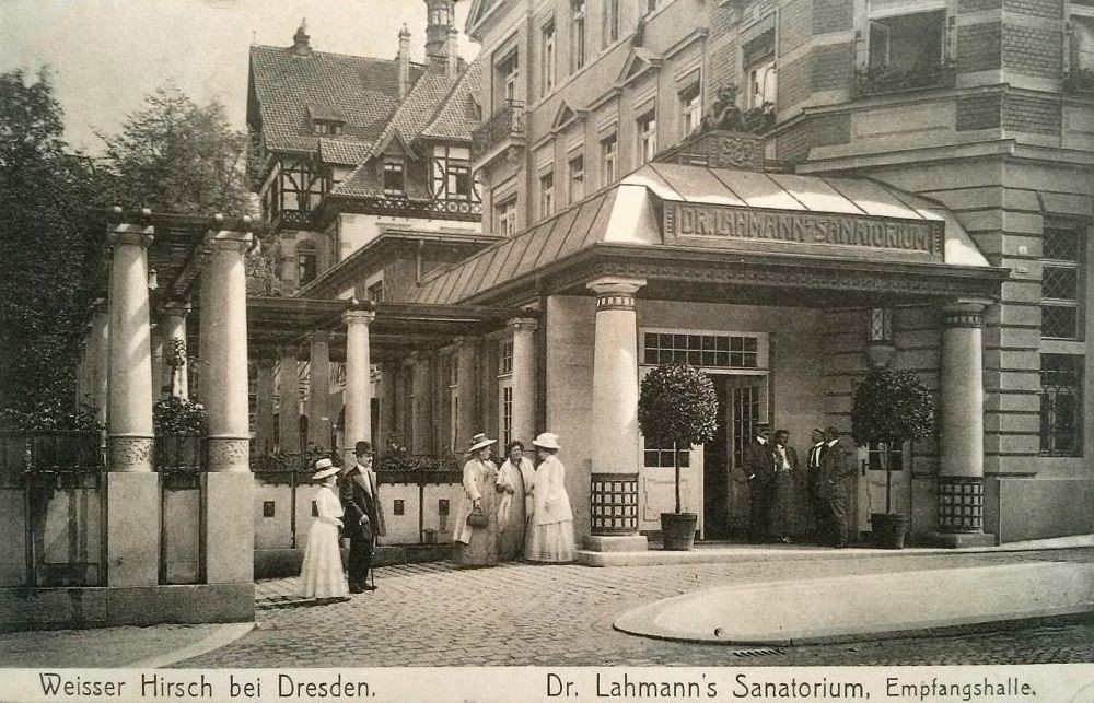 Bautzner Landstraße - Dr. Lahmanns Sanatorium