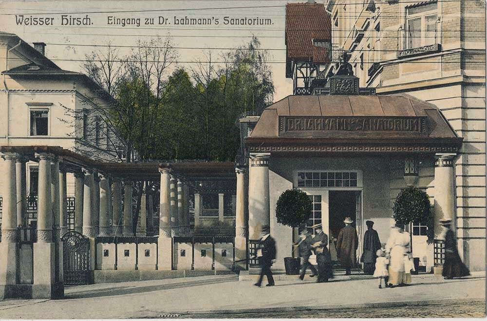 Bautzner Landstraße - Dr. Lahmanns Sanatorium