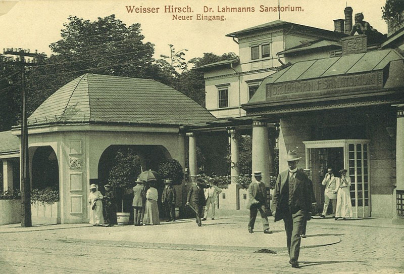 Bautzner Landstraße - Dr. Lahmanns Sanatorium