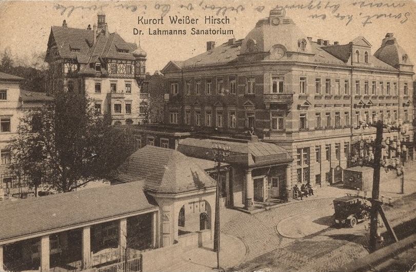 Bautzner Landstraße - Dr. Lahmanns Sanatorium