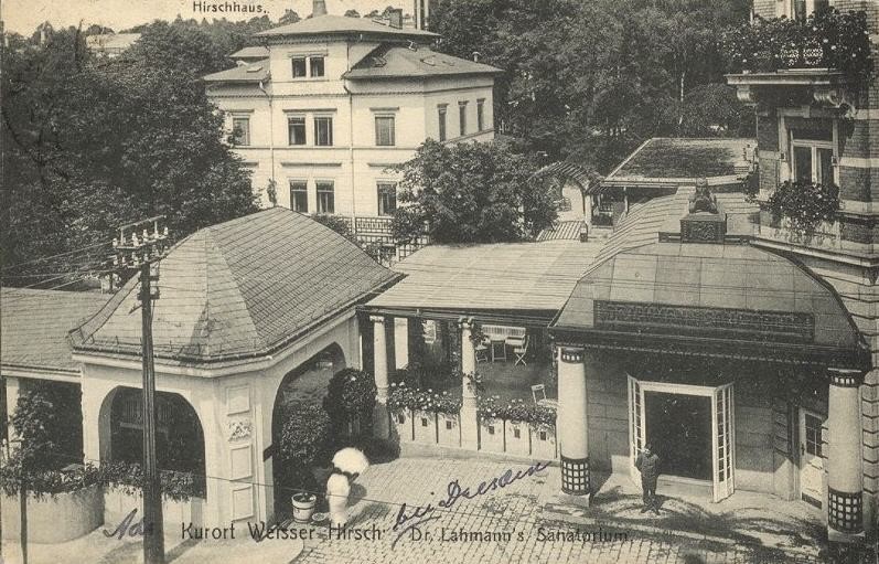 Bautzner Landstraße - Dr. Lahmanns Sanatorium