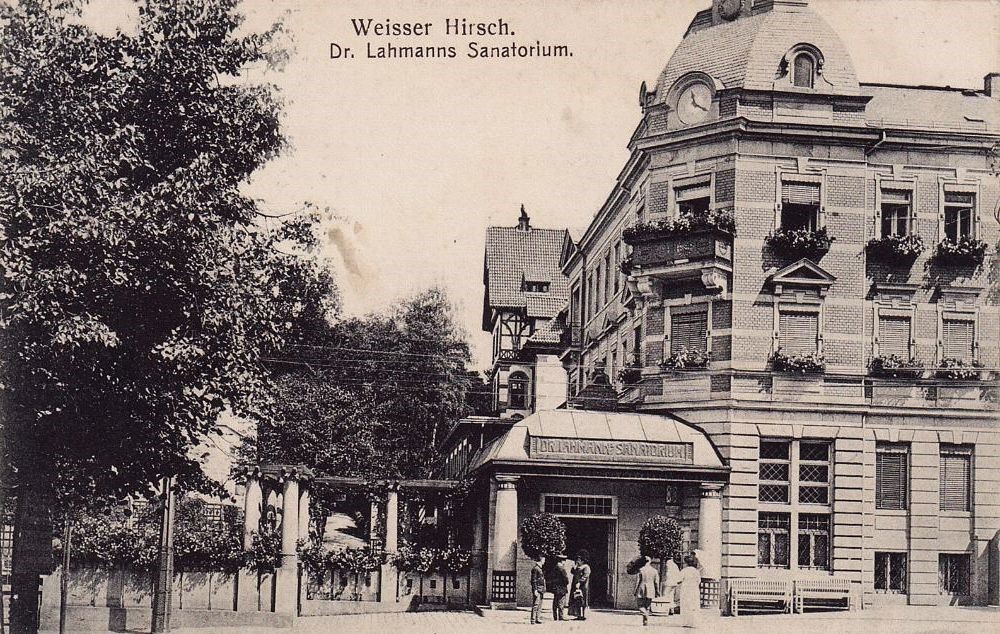 Bautzner Landstraße - Dr. Lahmanns Sanatorium