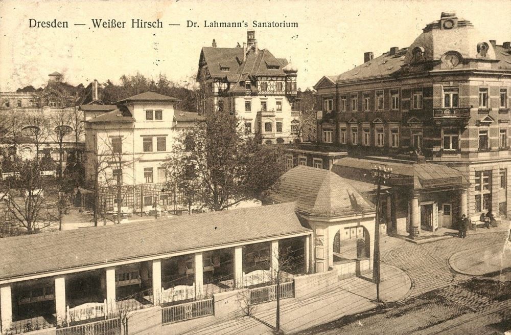 Bautzner Landstraße - Dr. Lahmanns Sanatorium