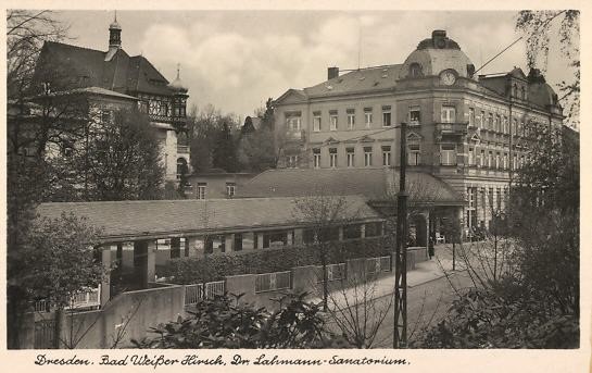 Bautzner Landstraße - Dr. Lahmanns Sanatorium