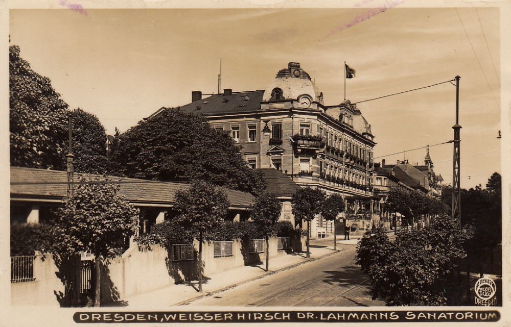 Bautzner Landstraße - Dr. Lahmanns Sanatorium