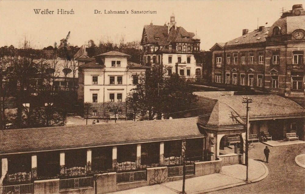 Bautzner Landstraße - Dr. Lahmanns Sanatorium