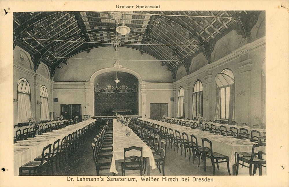 Bautzner Landstraße - Dr. Lahmanns Sanatorium
