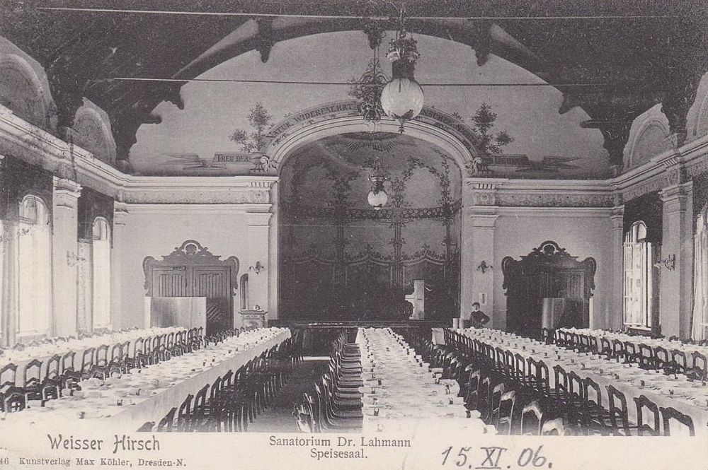 Bautzner Landstraße - Dr. Lahmanns Sanatorium