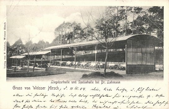 Bautzner Landstraße - Dr. Lahmanns Sanatorium