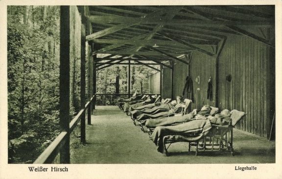Bautzner Landstraße - Dr. Lahmanns Sanatorium