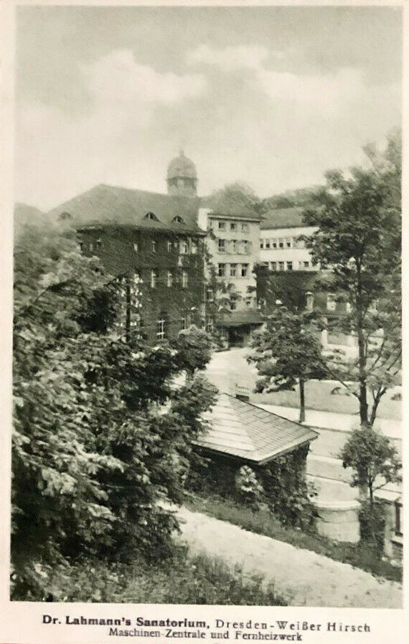 Bautzner Landstraße - Dr. Lahmanns Sanatorium