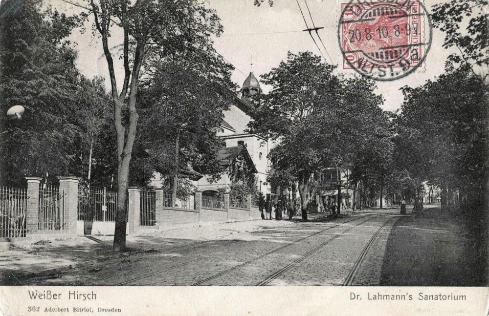 Bautzner Landstraße - Dr. Lahmanns Sanatorium