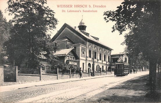 Bautzner Landstraße - Dr. Lahmanns Sanatorium