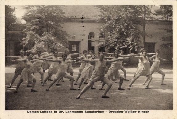 Bautzner Landstraße - Dr. Lahmanns Sanatorium
