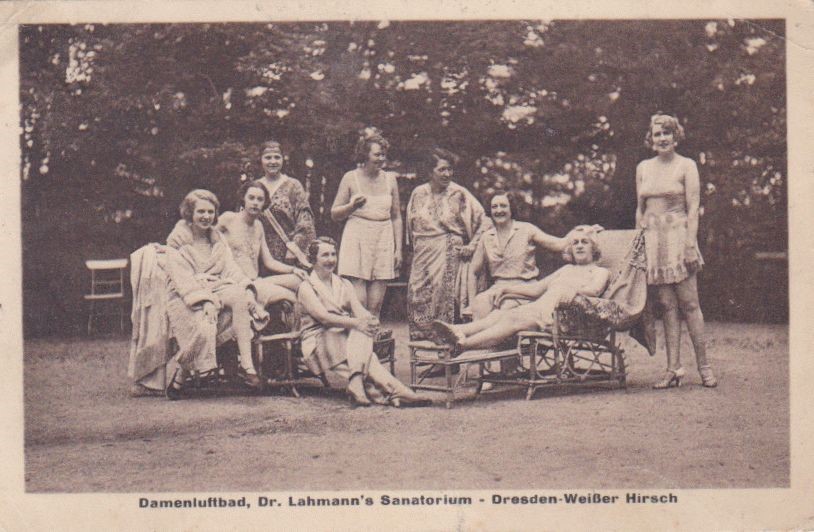 Bautzner Landstraße - Dr. Lahmanns Sanatorium